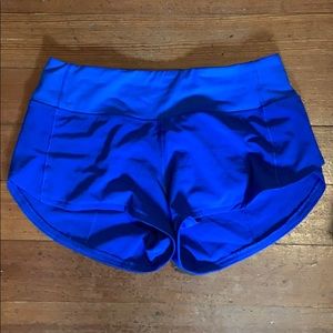 lululemon speed up short (2.5” inseam)